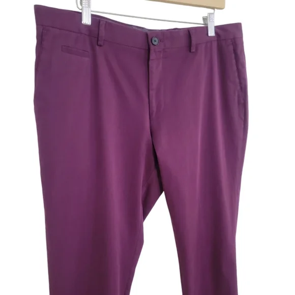 HUGO BOSS Genius Cotton-Blend Trousers - Men's - Picture 4 of 10